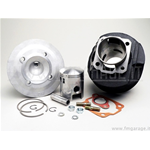 Cilindro DR Diffusione Ricambi 130cc in ghisa, 5 travasi, alesaggio Ø 55, corsa 51mm per Vespa Primavera - ET3 - PK - Ape 50