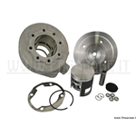 Cilindro Pinasco 177cc "VESPONE RB" in alluminio con candela centrale e booster di scarico per Vespa PX 125-150