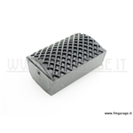 Gomma pedale freno per Vespa 125 VNB3/4/5/6T - VNC - VNL2 FINO AL TELAIO 30001 - 150 VBB1/2T - VBC -150GL VBA - 1