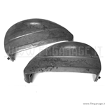 Coppia cofani destro e sinistro ganci esterni grezzo senza frecce per Vespa P125X, P150X, PE200