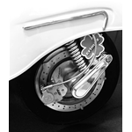 Kit completo freno a disco anteriore Crimaz per Vespa TS, GT, GTR, Sprint, Sprint Veloce, GL, Rally