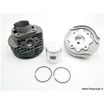 Cilindro Polini 130cc in ghisa Ø57 con testa evolution per Vespa Primavera / ET3 / PK / Ape 50