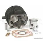 Cilindro DR Diffusione Ricambi 49.7cc in ghisa, 3 travasi, alesaggio Ø 38.4, corsa 43mm per Vespa 50, Ape 50