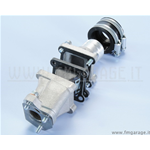 Collettore aspirazione lamellare Polini 24/26/28/30mm attacco a 3 fori innesto elastico modello corto per Ape