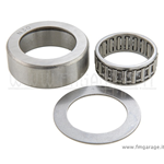Cuscinetto a rullini (34x22x12,5) - gabbia in acciaio - perno ingranaggio multiplo per Vespa 160 GS, 180 SS