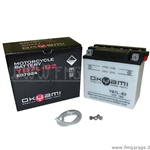 Batteria OKYAMI 6N11A-1B con acido per Vespa 50 Elestart