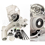 Carter motore Pinasco "MASTER 2.0" con aspirazione a valvola e miscelatore per Vespa PX 200
