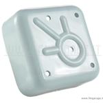 Coperchio Raddrizzatore grigio per batteria 65x65x27 mm Vespa  GS 150, SS 180, GL, VBA, VBB, VL, VB, VNB 1