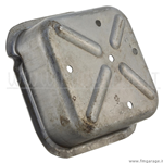 Coperchio Raddrizzatore alluminio per batteria 86,5x81,6x27,8 mm Vespa  GS 150, SS 180, GL, VBA, VBB, VL, VB, VNB 1