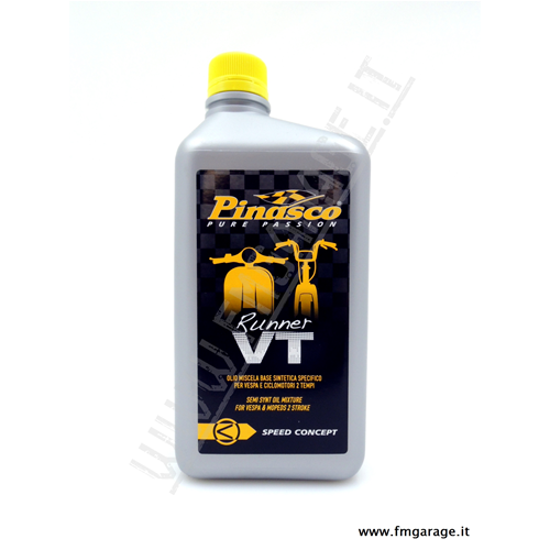 Olio miscela 2T Pinasco Runner VT semisintetico confezione da 1L