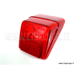 Corpo luminoso fanale posteriore rosso per Vespa 50 N - L - R 