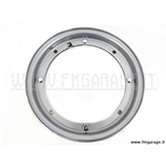 Cerchio ruota in ferro scomponibile per pneumatici 2,75 x 9" grigio per Vespa 50 R - Special 1° serie