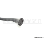 Bordo scudo in gomma nero lungh. 165cm per Vespa 50, 90, Primavera, ET3, PK, PX