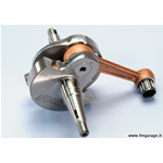 Albero motore Polini anticipato cono 20, corsa 57 per Vespa PX 125/150, TS 2° serie, Sprint Veloce 2° serie