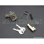 Serratura bloccasterzo - bauletto (guida 6mm) per Vespa 50 - Primavera - ET3 - TS - Rally - Sprint - Veloce -  GT - PX