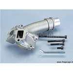 Collettore aspirazione lamellare Polini doppia alimentazione 24mm attacco a 3 fori innesto rigido per Vespa PK, ETS, XL, HP