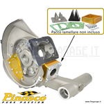 Carter motore Pinasco "SLAVE NAKED" con aspirazione lamellare senza pacco lamellare per Vespa 50, Primavera, ET3, PK